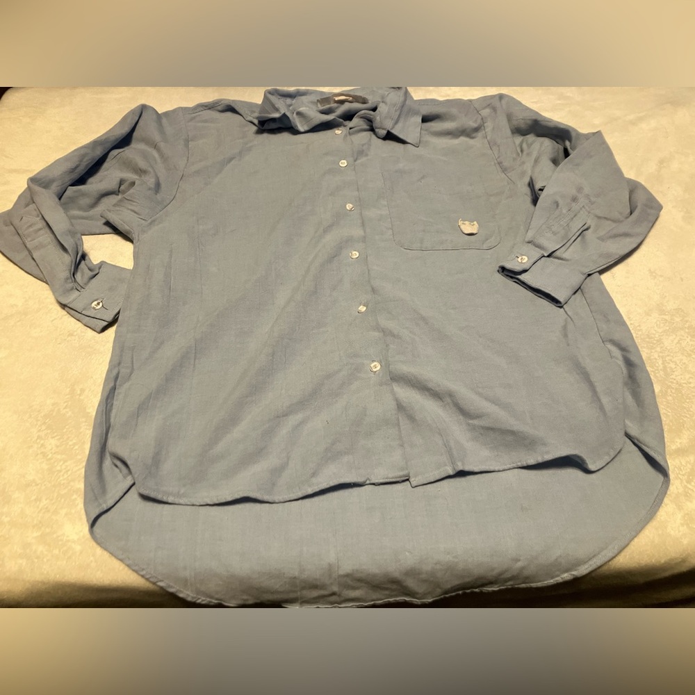 Woman’s Blue Casual Shirt